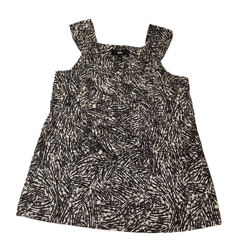 Mossimo Supply Co. Black and White Women's Top